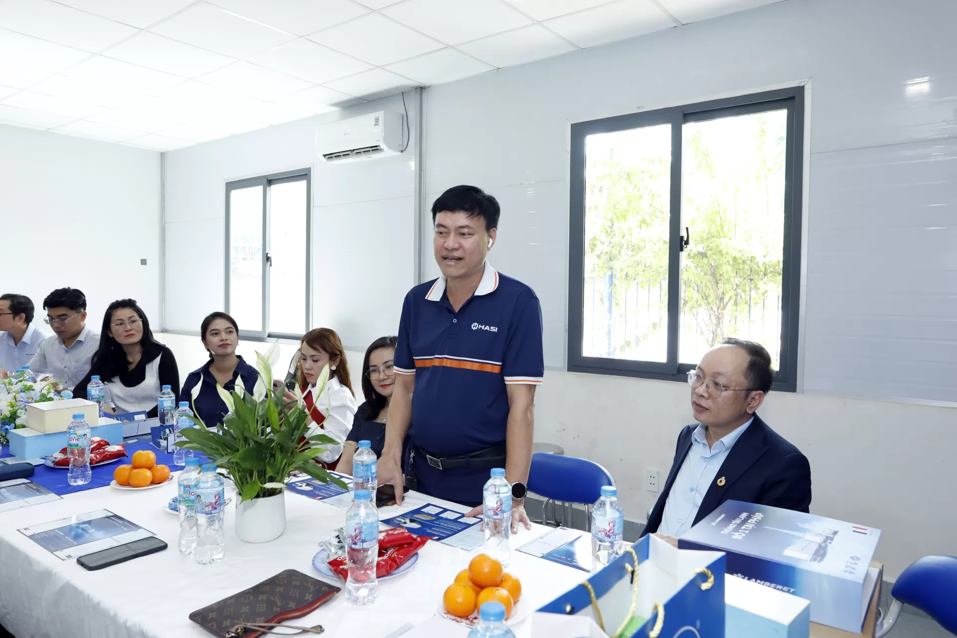 Tăng cường kết nối chuỗi cung ứng: HASI, YBA và MBC tham quan nhà máy Lamberet Việt Nam