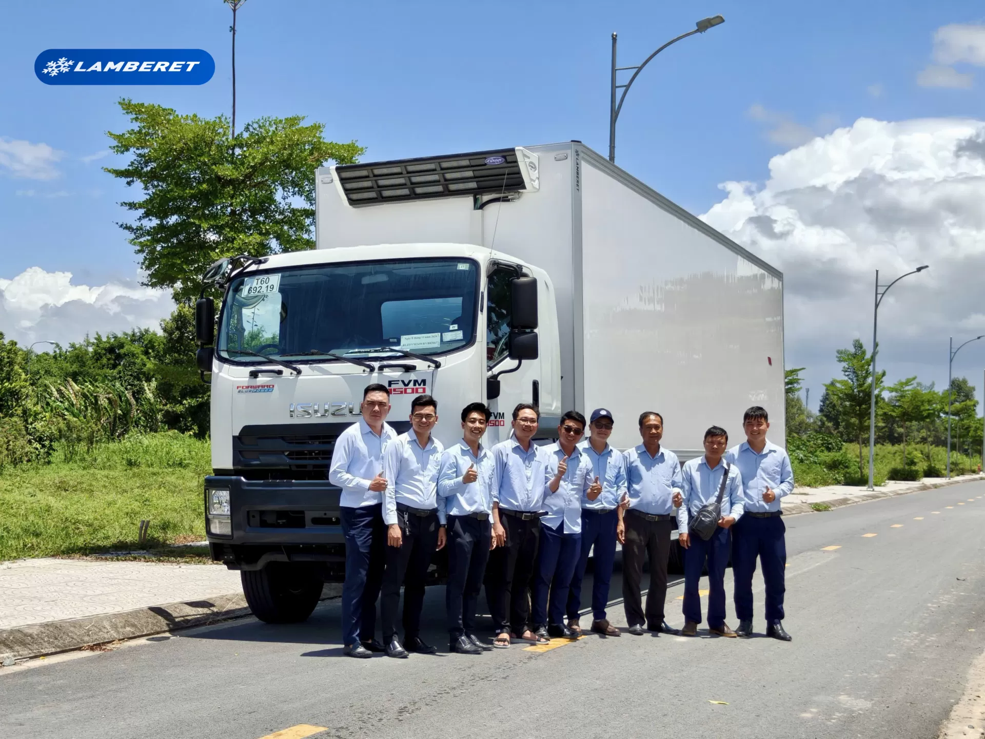Lamberet đồng hành đào tạo cùng đội ngũ kinh doanh Isuzu An Khánh