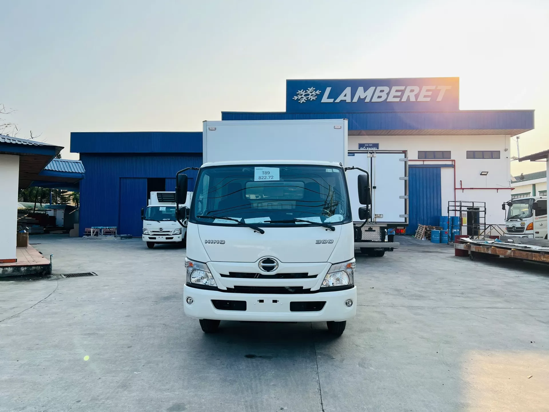 Hoàn tất nghiệm thu và bàn giao Hino thùng bảo ôn Lamberet