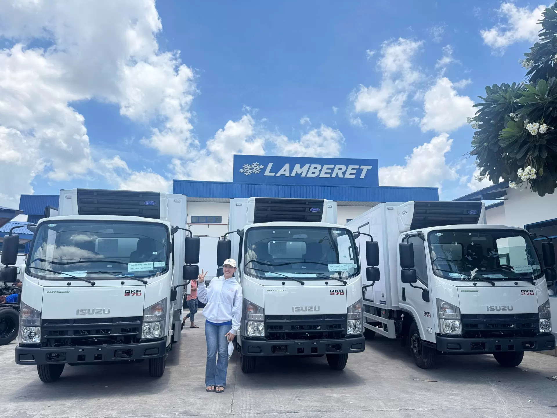 Bàn giao bộ ba QKR270 - Khởi động hành trình giữ lạnh an toàn cùng doanh nghiệp tại TPHCM