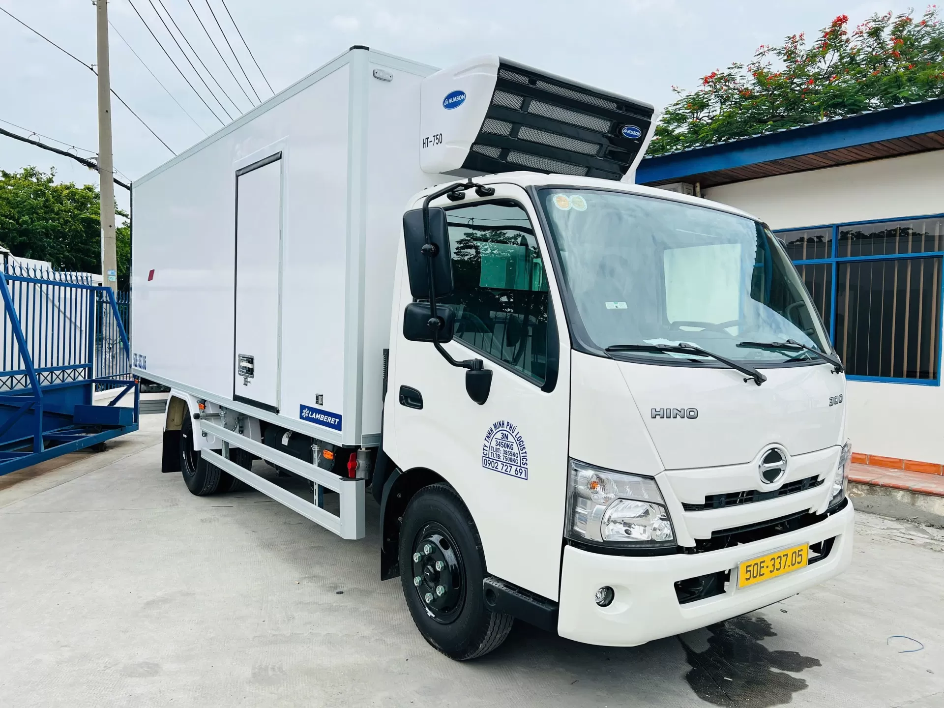 HOÀN TẤT NGHIỆM THU – SẴN SÀNG BÀN GIAO HINO XZU720L THÙNG ĐÔNG LẠNH LAMBERET