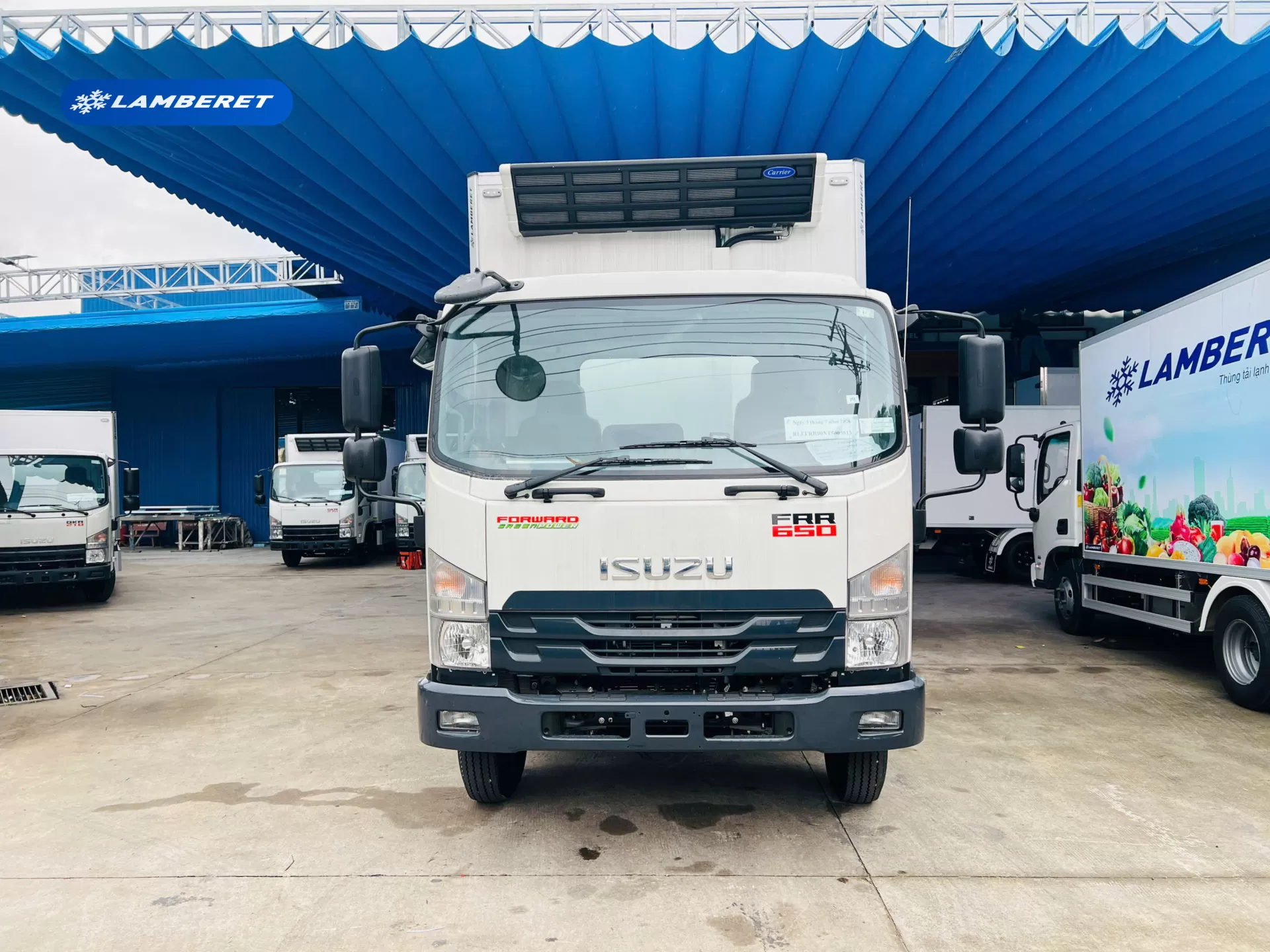 Thêm một lựa chọn mới cho hành trình vận tải lạnh - Isuzu FRR90NE5 thùng đông lạnh Lamberet