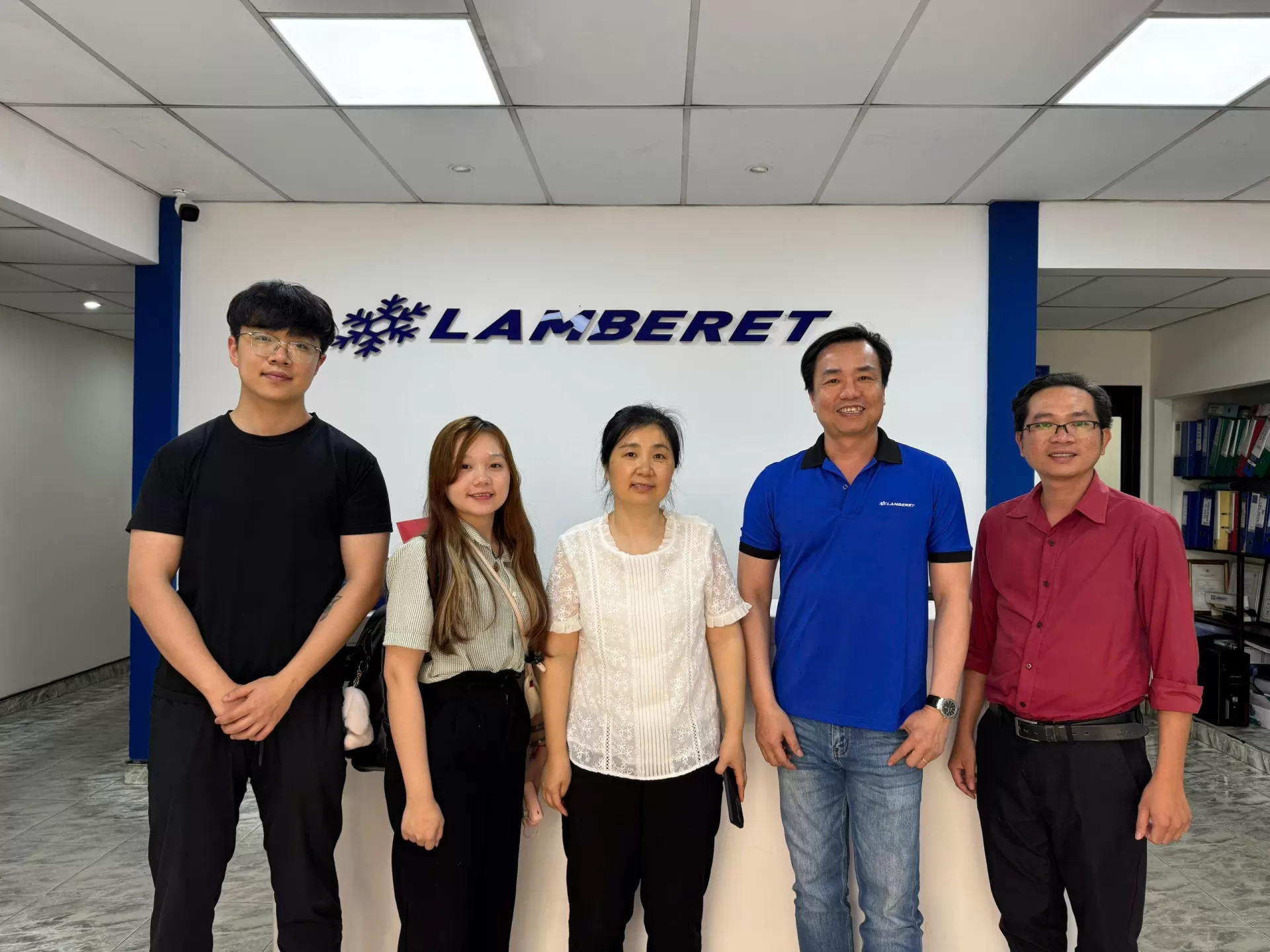 Đối tác quốc tế đến thăm và làm việc tại Lamberet Việt Nam